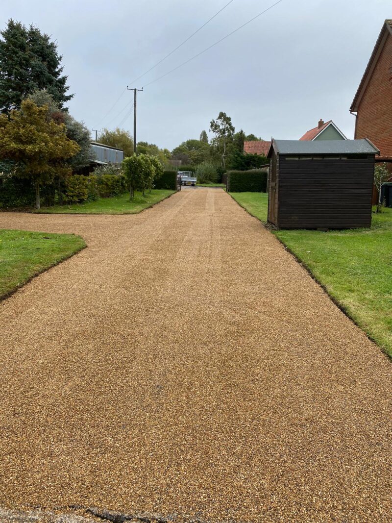 Tar And Chip Driveway Norfolk Driveline Surfacing Ltd